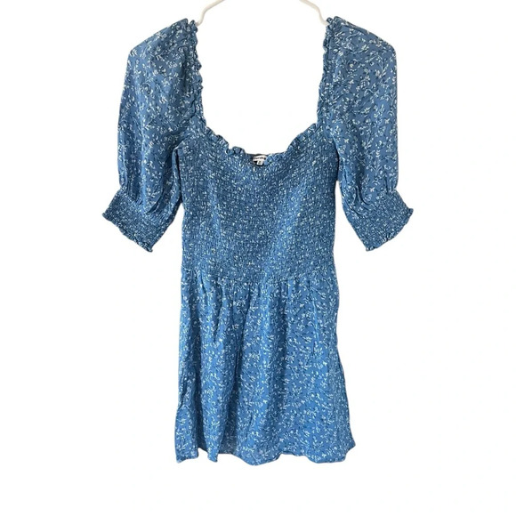 Reformation Elle Smocked Minidress - Suzette - Picture 4 of 8